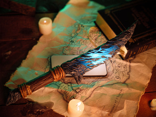 Elden Ring Inspired Crystal Knife