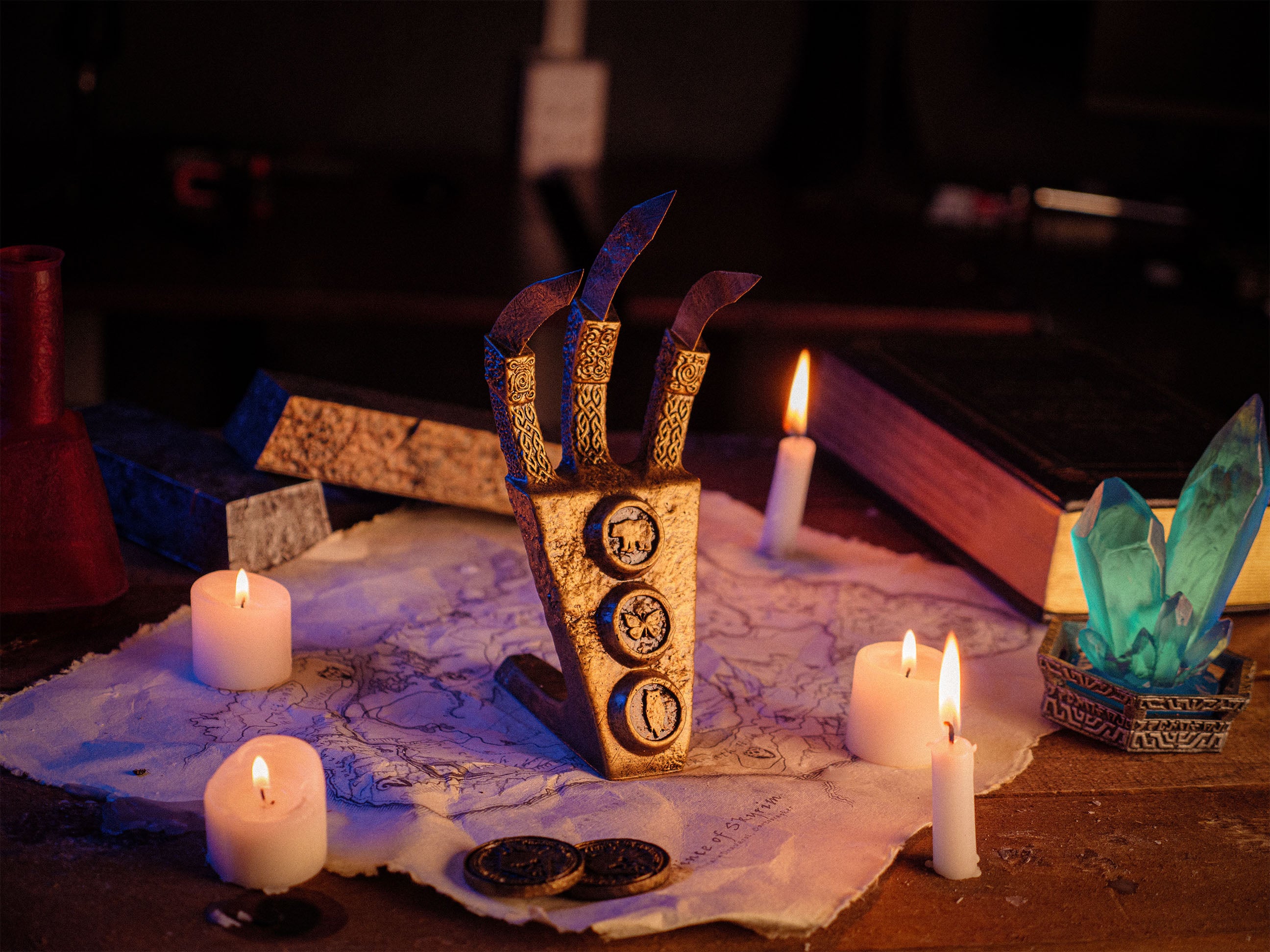 Skyrim Inspired Golden Claw