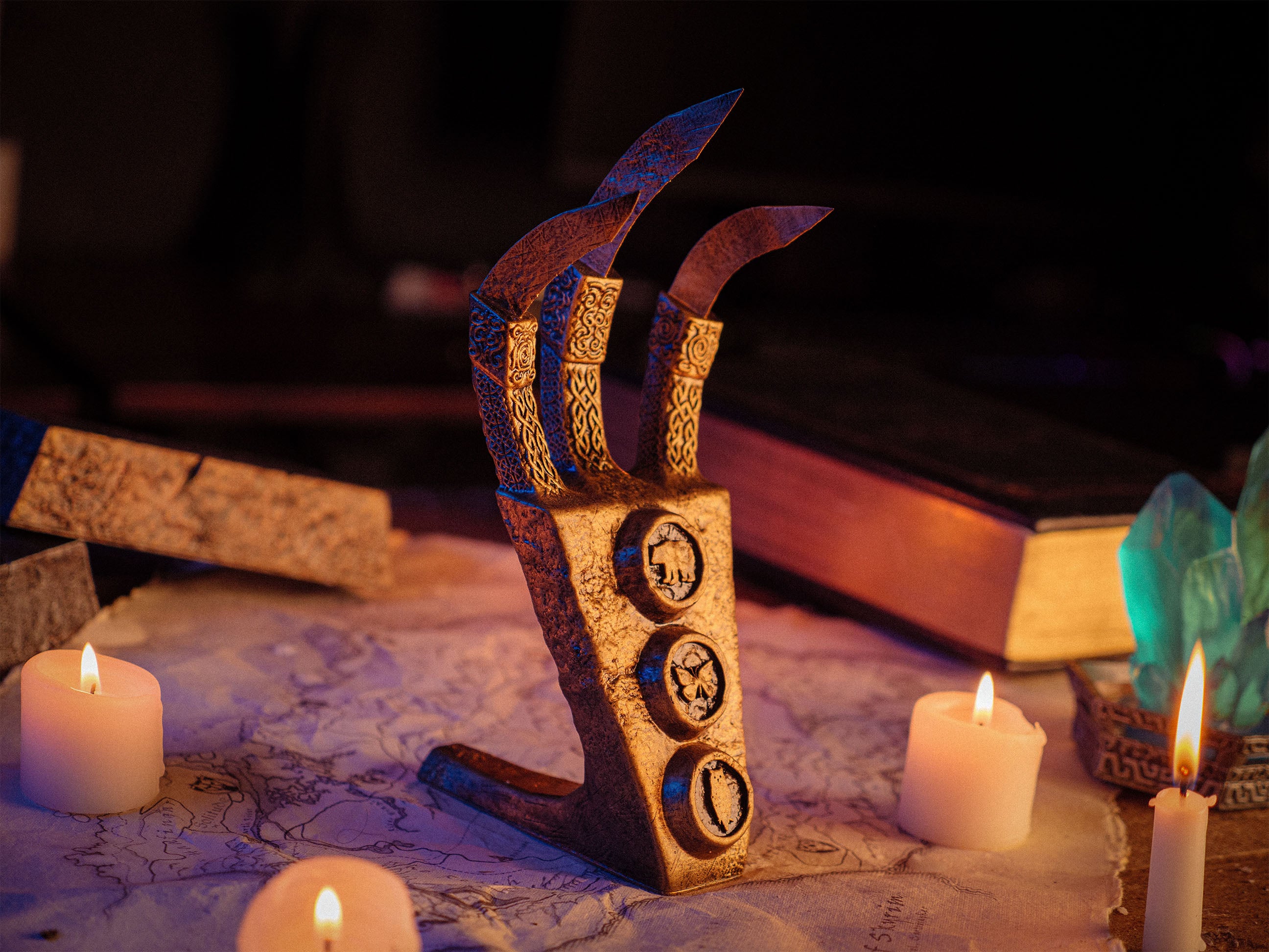 Skyrim Inspired Golden Claw