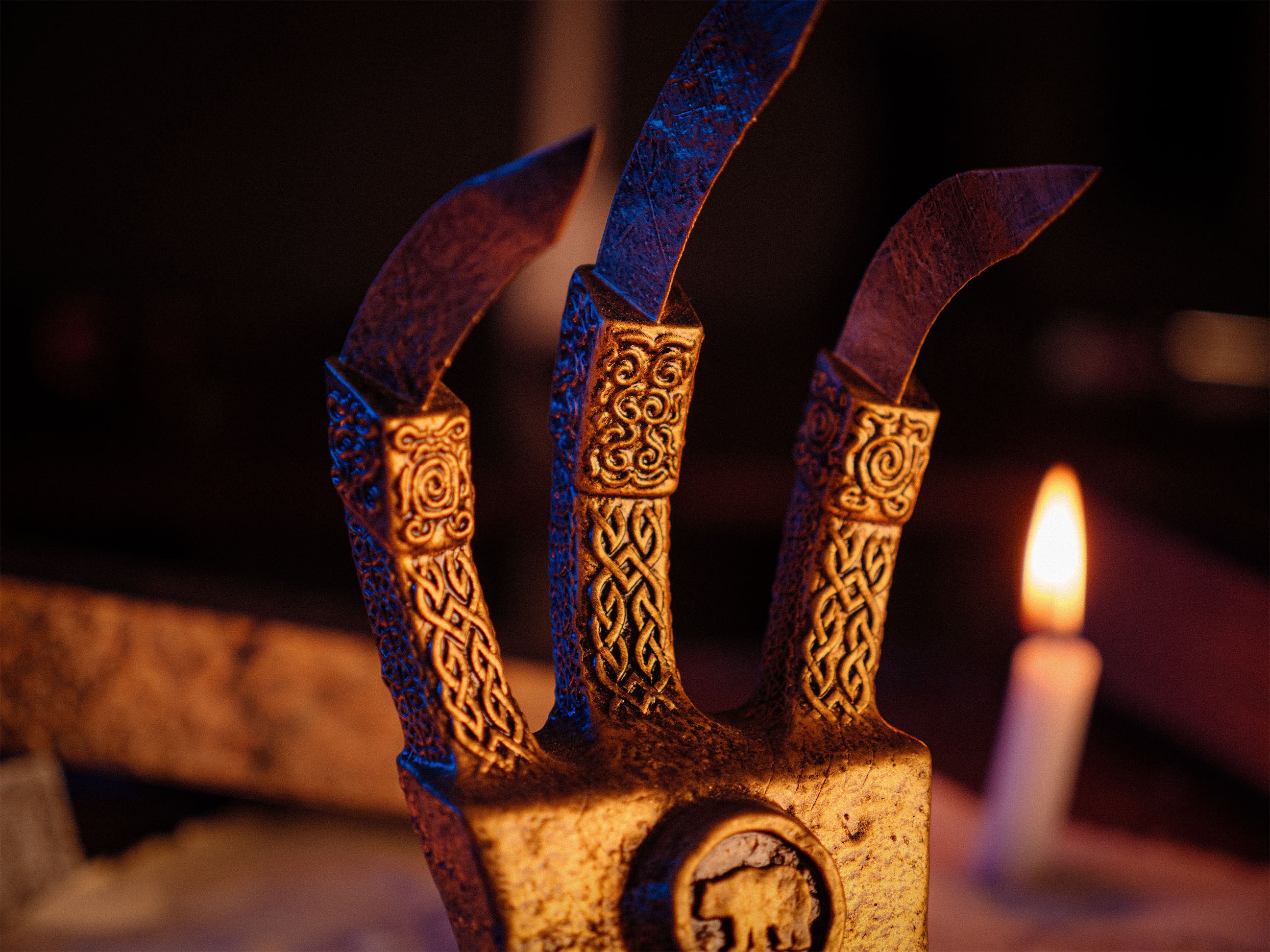 Skyrim Inspired Golden Claw