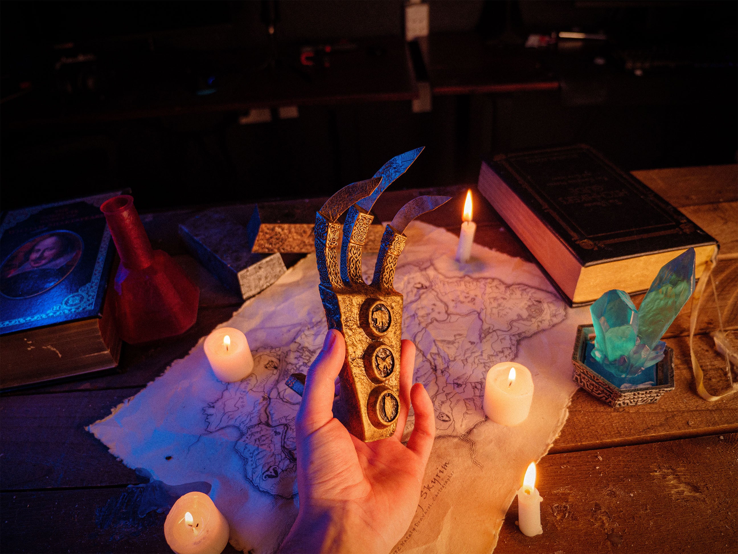 Skyrim Inspired Golden Claw