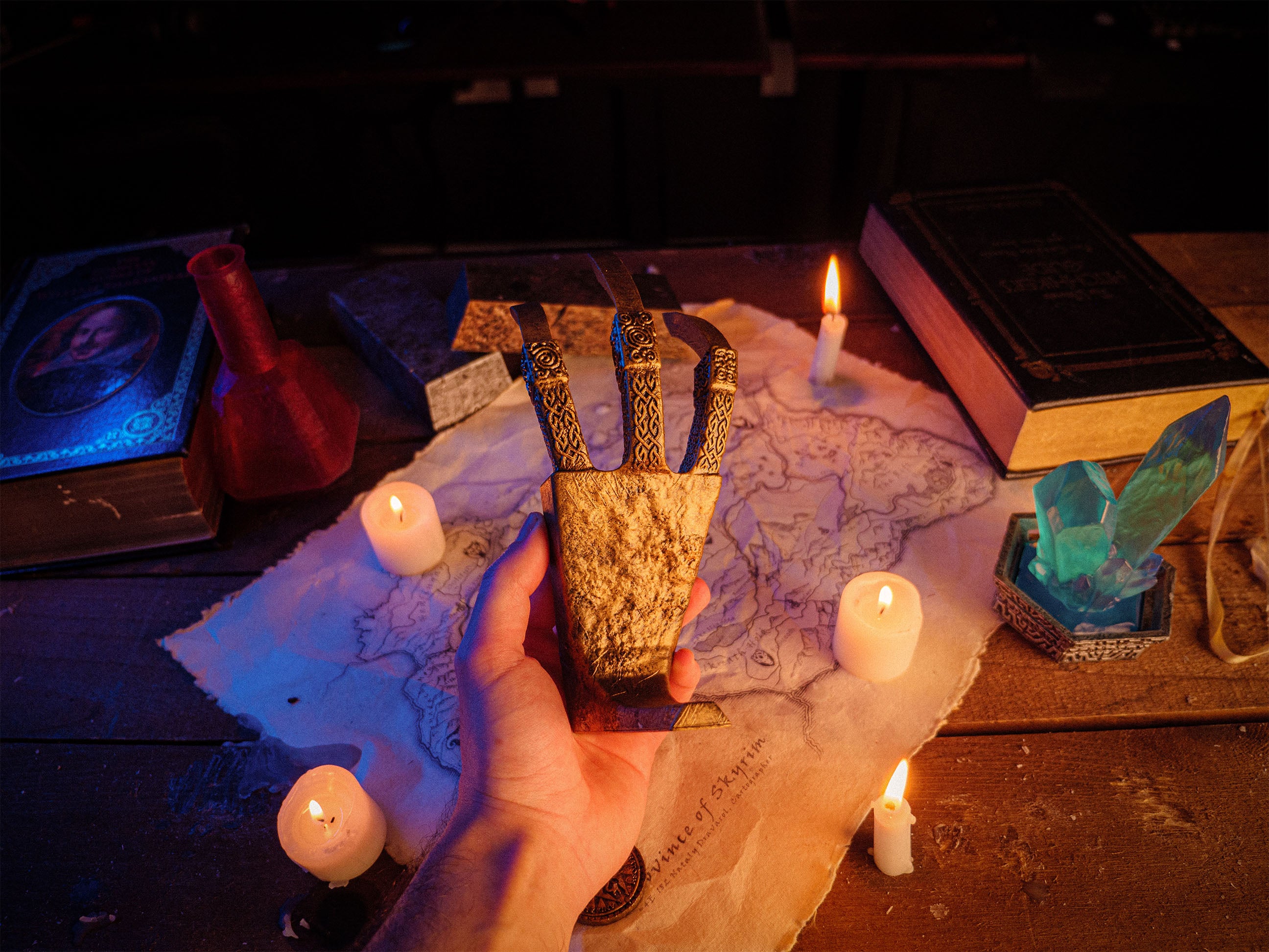 Skyrim Inspired Golden Claw