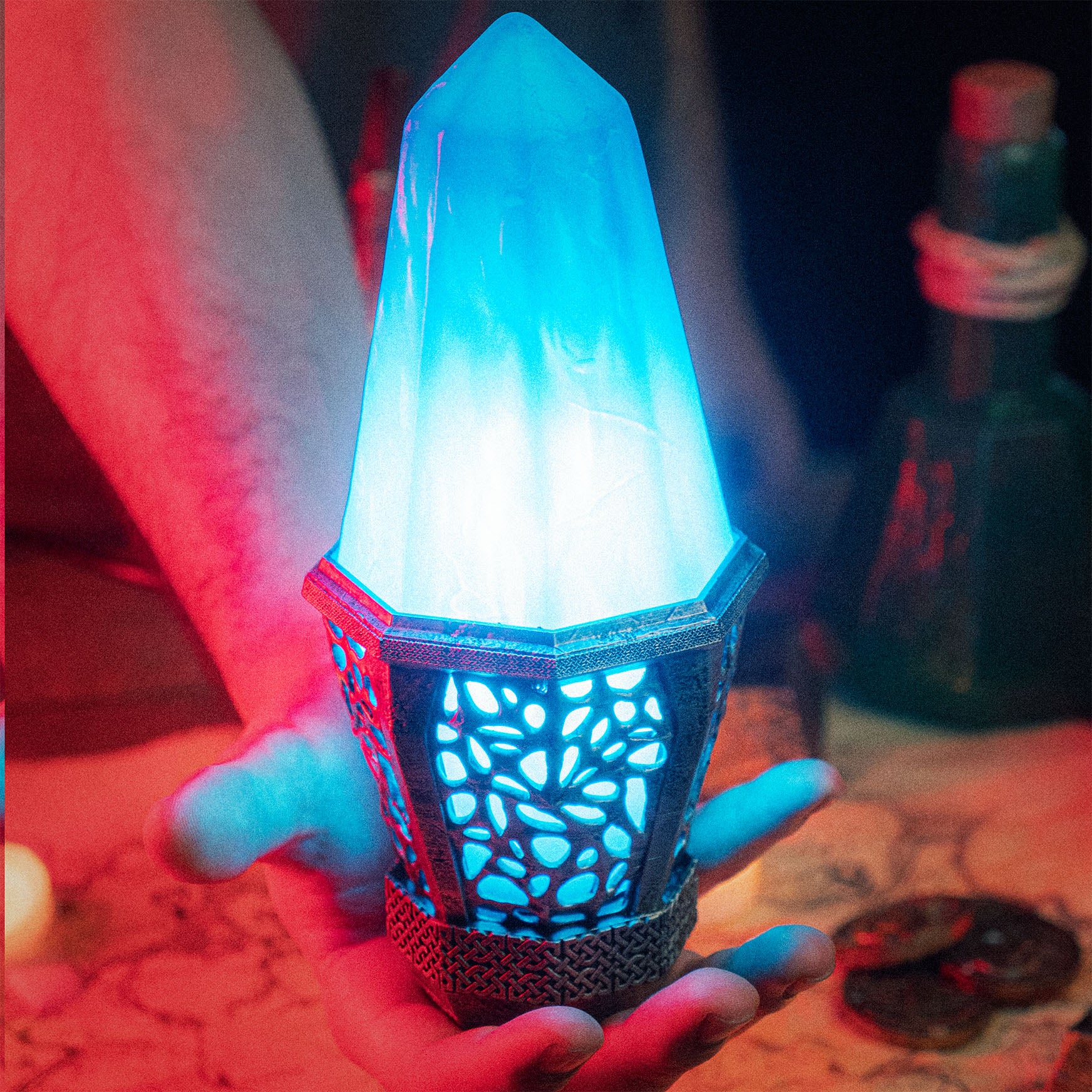 Skyrim Welkynd Stone Replica Lamp